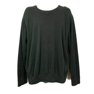 Levis Crewneck Knit Sweater Green Size XL